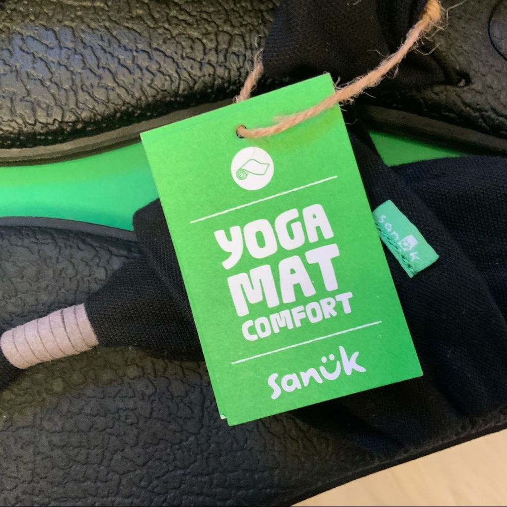 Sanuk Yoga Sling 2 Sandals - NWT - Size 6 - Black - Picture 7 of 12